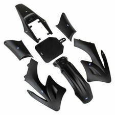 Verkleidungs Set Schwarz Matt